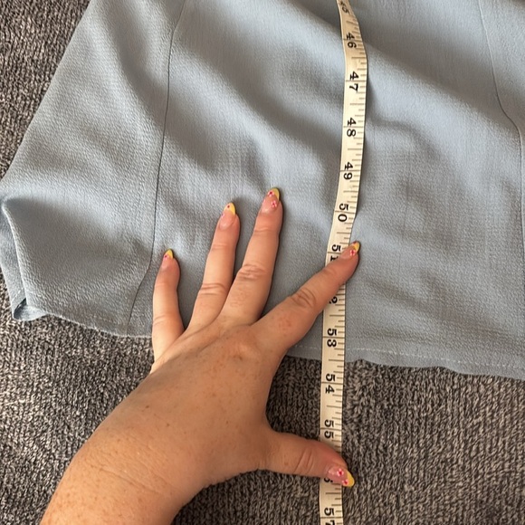 Showpo. MORE THAN THIS MAXI DRESS - RUFFLE STRAP THIGH SPLIT DRESS size 8 - Picture 15 of 15